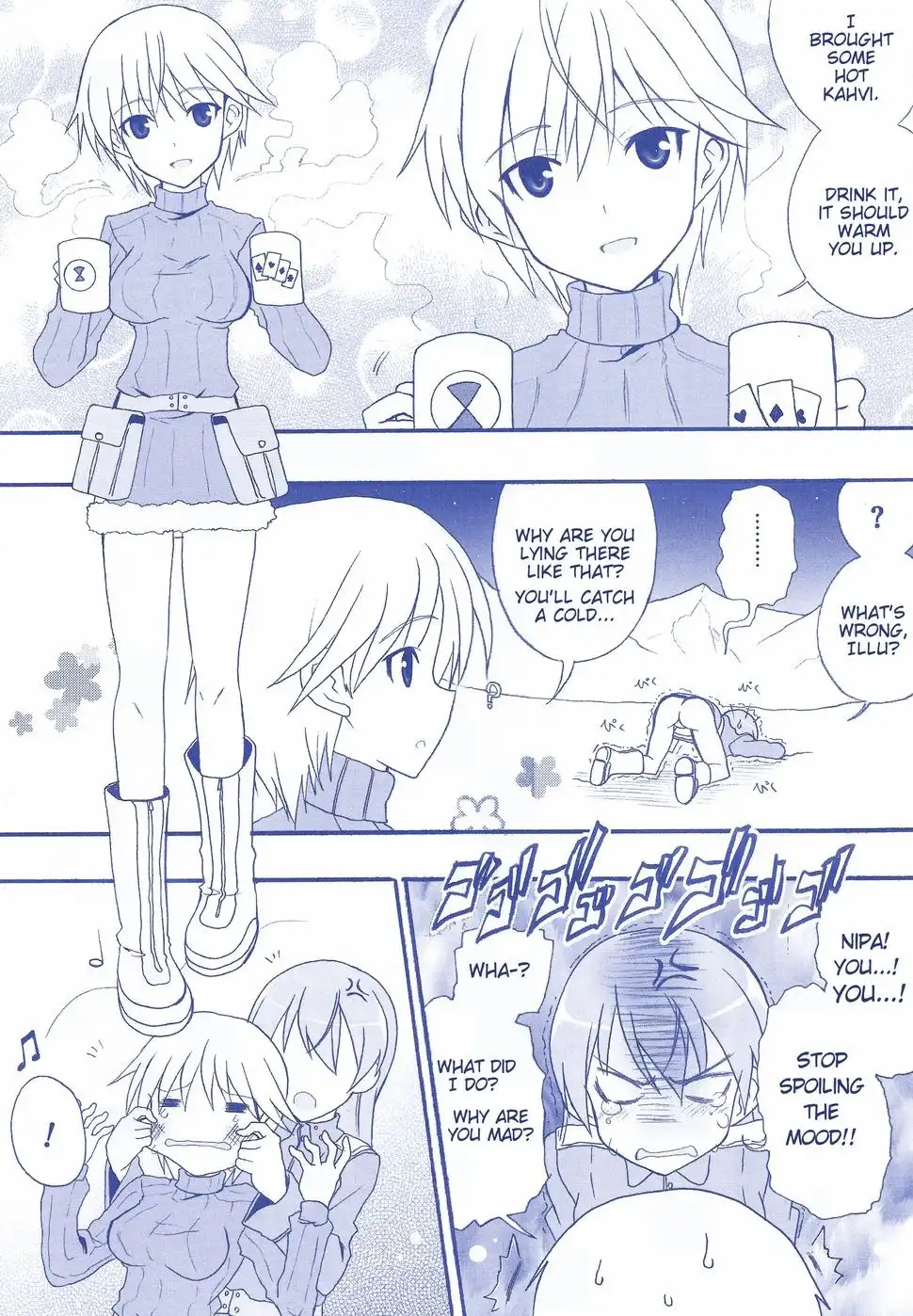 Strike Witches Kimi to Tsunagaru Sora Chapter 4 9